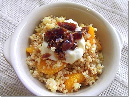 Cinnamon Spiced Warm Orange Millet with Dates (12)