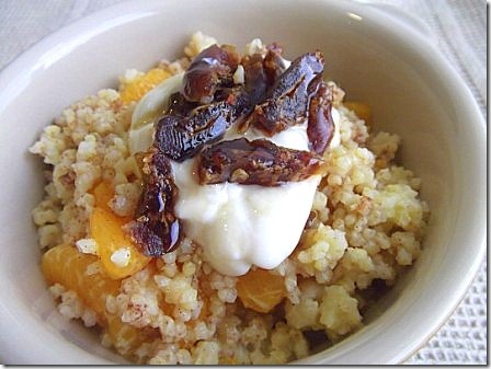 Cinnamon Spiced Warm Orange Millet with Dates (15)