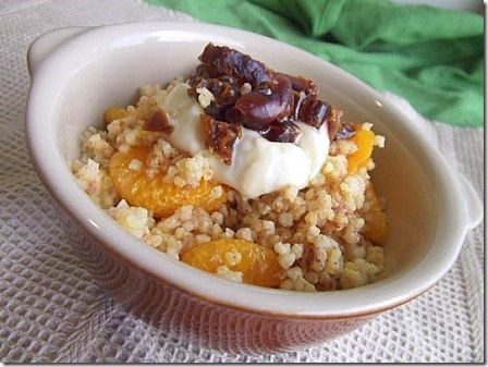 Cinnamon Spiced Warm Orange Millet with Dates (24)