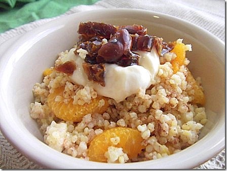 Cinnamon Spiced Warm Orange Millet with Dates (6)